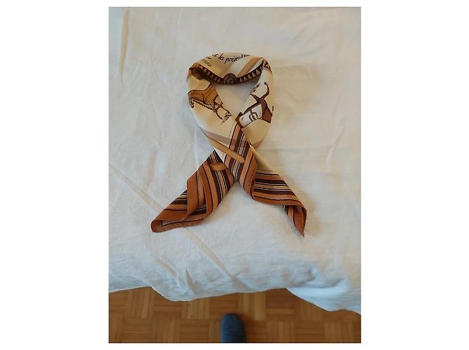 Hermès Cobertores e roupas de dia para o estábulo, espera e apresentação Castanho claro - vista 2