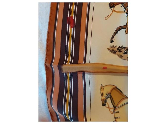 Hermès Cobertores e roupas de dia para o estábulo, espera e apresentação Castanho claro - vista 7