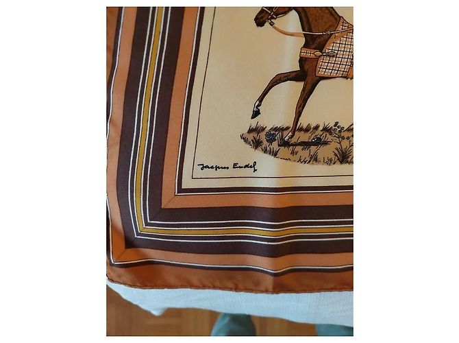 Hermès Cobertores e roupas de dia para o estábulo, espera e apresentação Castanho claro - vista 9