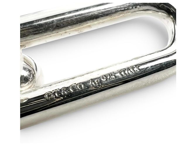 Tiffany & Co Orecchini Doppio Lungo Link Tiffany HardWear Argento - vista 10