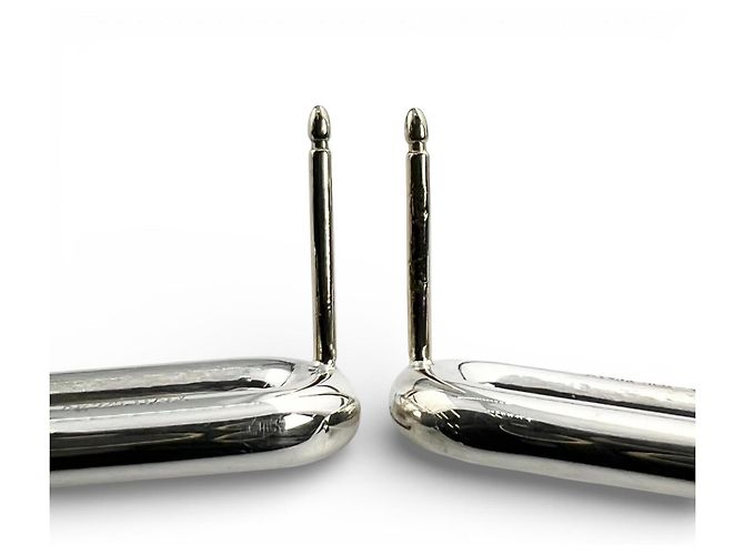 Tiffany & Co Orecchini Doppio Lungo Link Tiffany HardWear Argento - vista 7