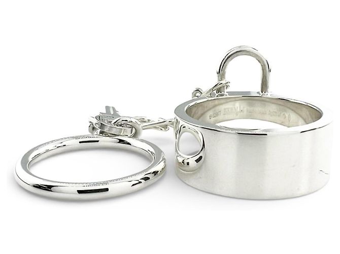 Hermès HERMES Alpha Kelly Doppelring Silber - Ansicht 3