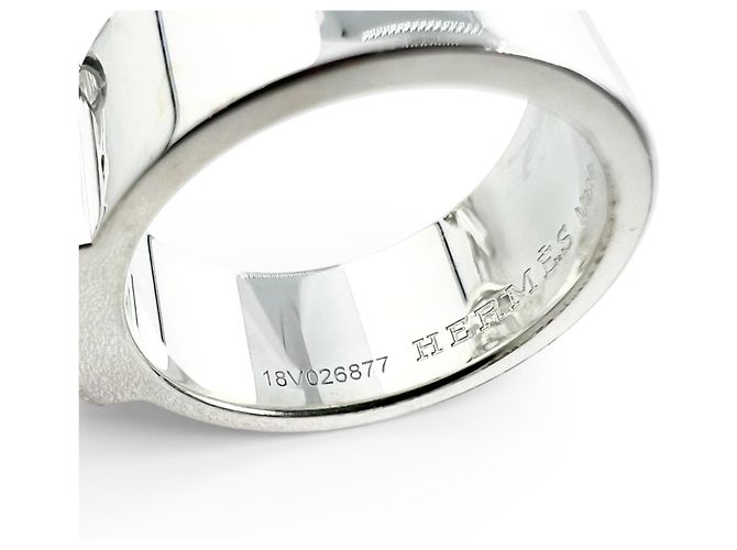 Hermès HERMES Alpha Kelly Doppelring Silber - Ansicht 6