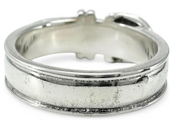 Hermès HERMES Vintage Gürtelring Silber - Ansicht 2