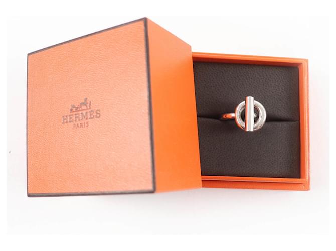 925er Bandring Hermès Echappé MM Silber - Ansicht 2
