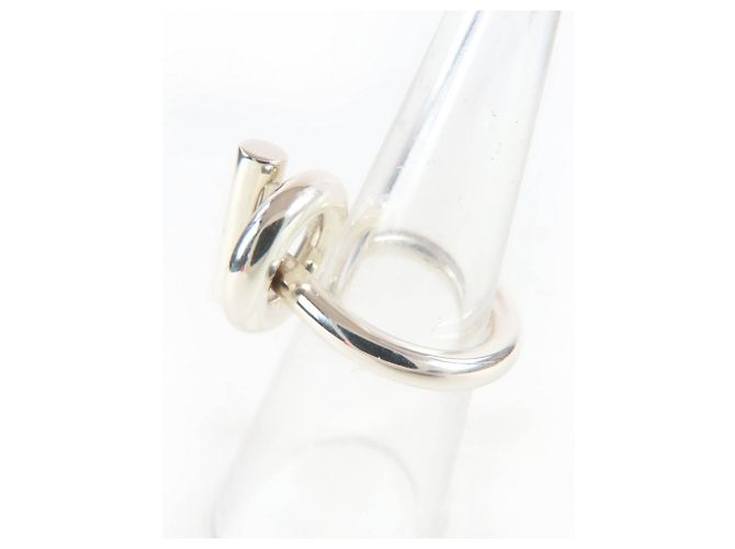 925er Bandring Hermès Echappé MM Silber - Ansicht 3