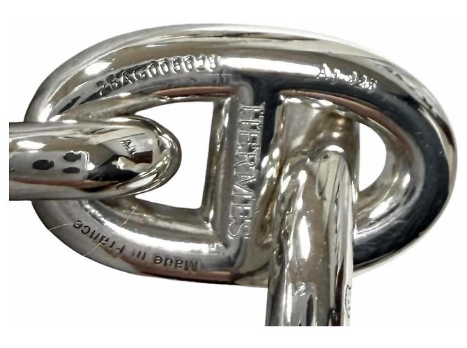 Hermès Pulsera Charm Chaine d'Ancre MM Hermes Plata - vista 7