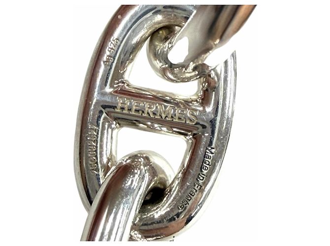 Hermès Bracciale Charm Chaine d'Ancre MM Hermes Argento - vista 8