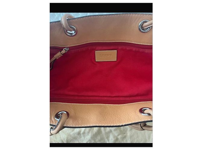 Borsa Loewe in pelle marrone - vista 8