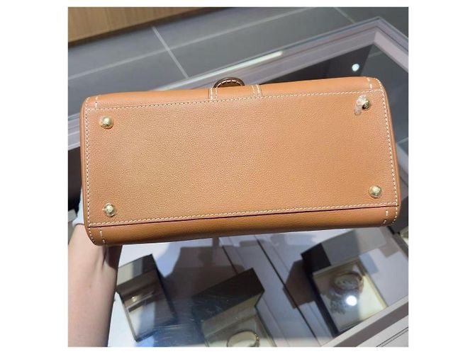 Borsa Delvaux Brilliant in pelle marrone - vista 5