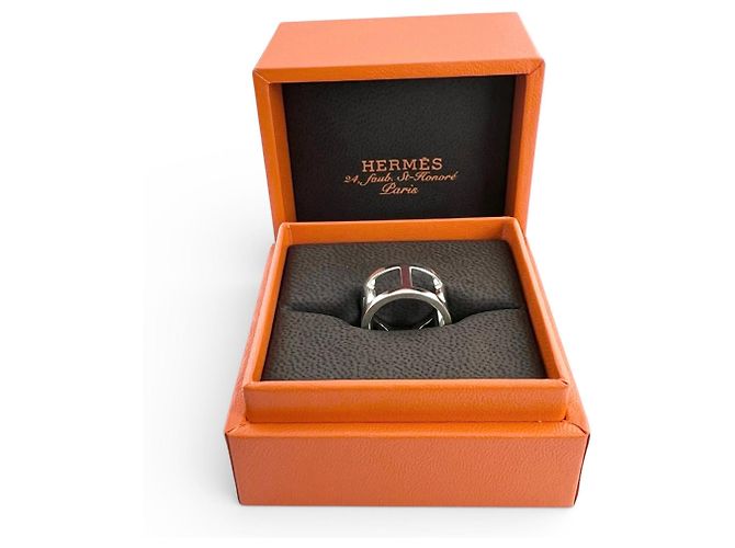 Ring Hermès Anillo HERMES Everchaine d'Ancre AG925 Plata - vista 2