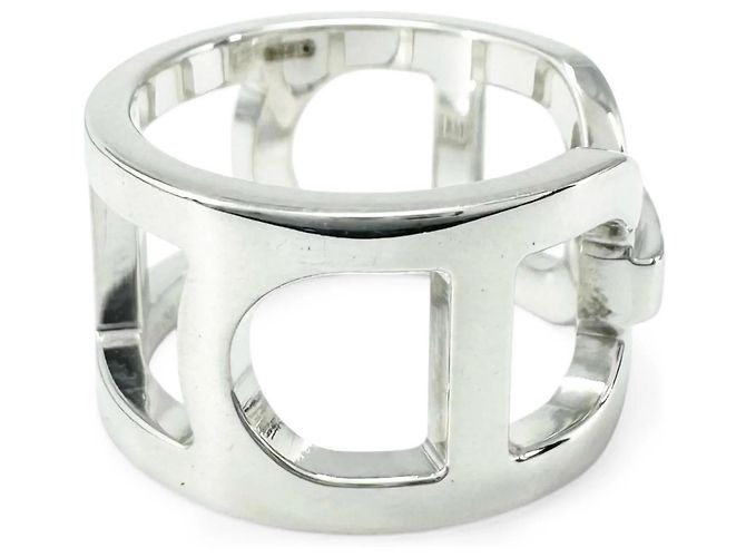 Ring Hermès Anillo HERMES Everchaine d'Ancre AG925 Plata - vista 4