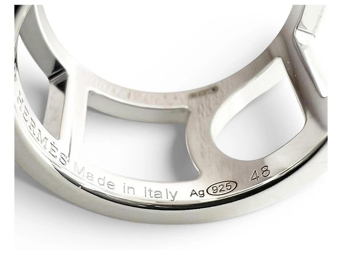 Ring Hermès Anillo HERMES Everchaine d'Ancre AG925 Plata - vista 8