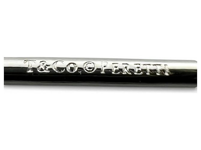 Tiffany & Co. Open Heart Diamant Ohrringe Silber - Ansicht 13