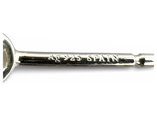 Tiffany & Co. Open Heart Diamant Ohrringe Silber - Ansicht 14