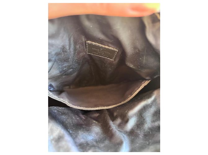 Borsa Louis Vuitton Damier Géant Citadin Nero - vista 10