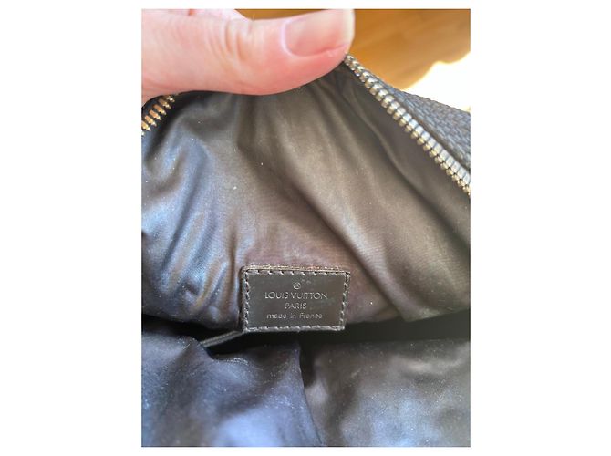 Borsa Louis Vuitton Damier Géant Citadin Nero - vista 9