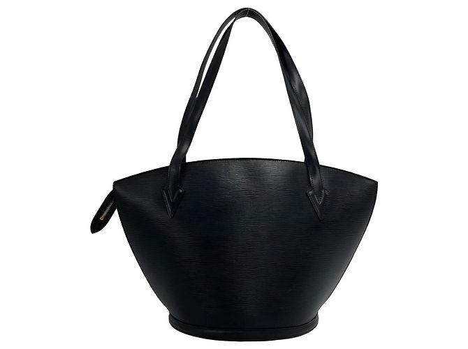 Louis Vuitton Saint Jacques Epi-Leder Tote Bag Schwarz - Ansicht 3