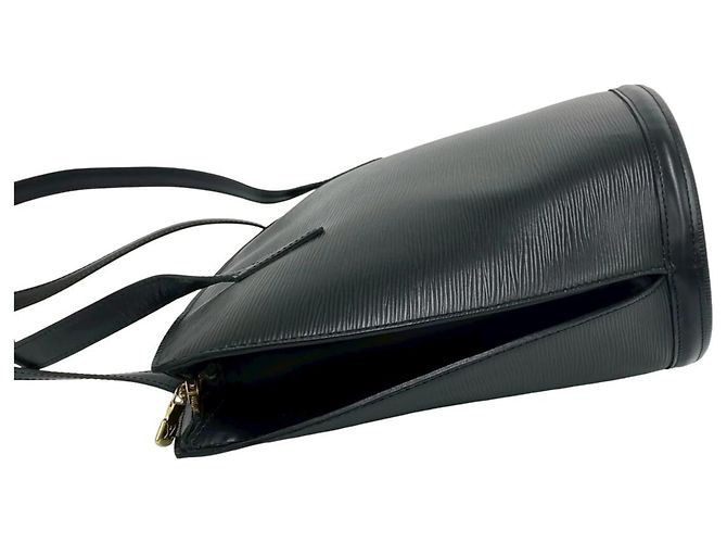 Louis Vuitton Saint Jacques Epi-Leder Tote Bag Schwarz - Ansicht 5