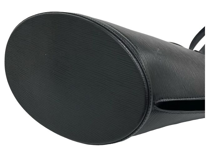 Louis Vuitton Saint Jacques Epi-Leder Tote Bag Schwarz - Ansicht 8