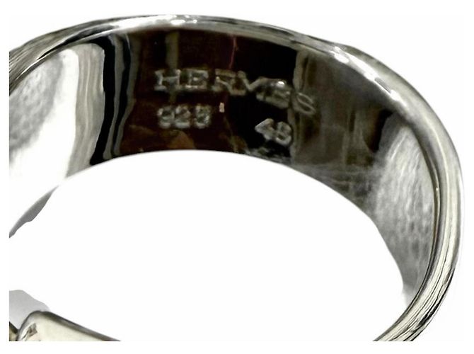 Ring Anello in Argento 925 Vintage Hermès - vista 5