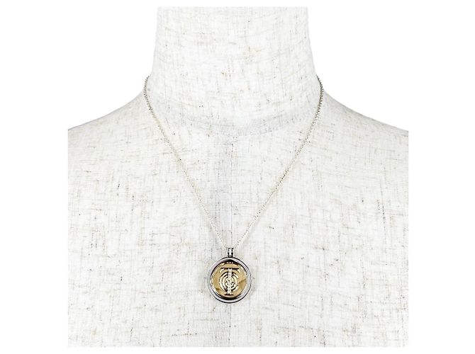 Pendente a moneta Tiffany & Co. 925 750 Combination T&C Argento D'oro - vista 2