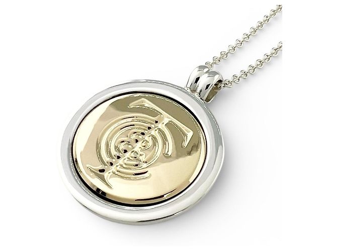 Pendente a moneta Tiffany & Co. 925 750 Combination T&C Argento D'oro - vista 3