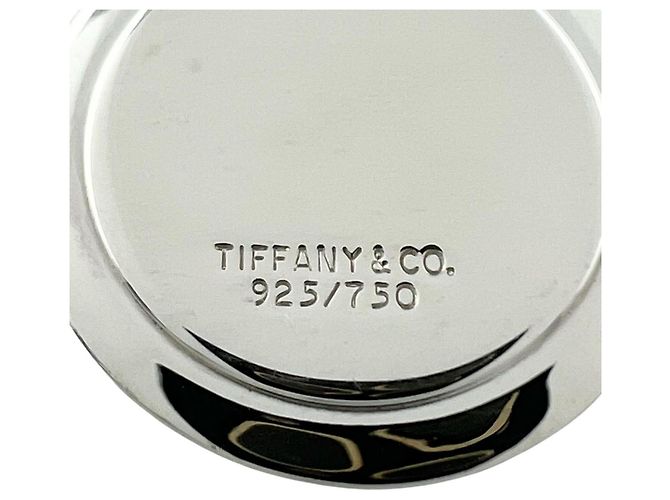 Pendente a moneta Tiffany & Co. 925 750 Combination T&C Argento D'oro - vista 8
