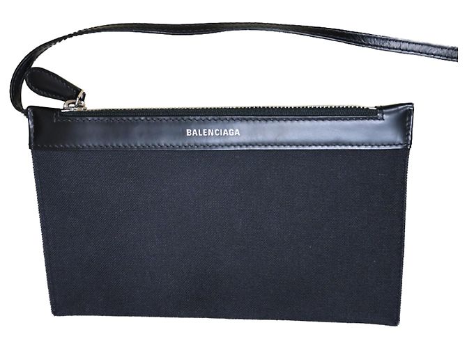 Bolsa Tote Pequena Cabas Balenciaga Preto - vista 10