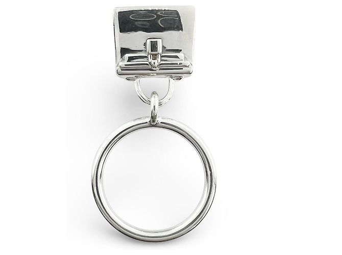 Hermès HERMES Kelly Amulette Ring Silber - Ansicht 4