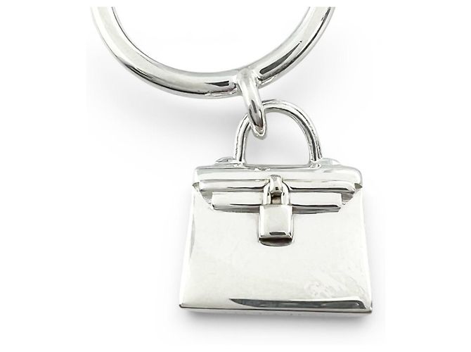 Hermès HERMES Kelly Amulette Ring Silber - Ansicht 5