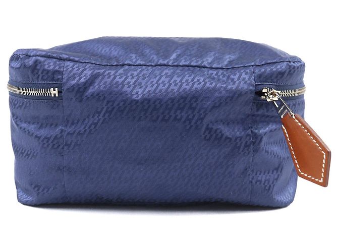 Bolso de Seda Wousse de Voyage PM de Hermès Azul - vista 2