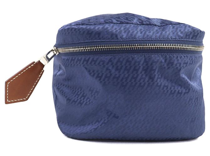 Bolso de Seda Wousse de Voyage PM de Hermès Azul - vista 3