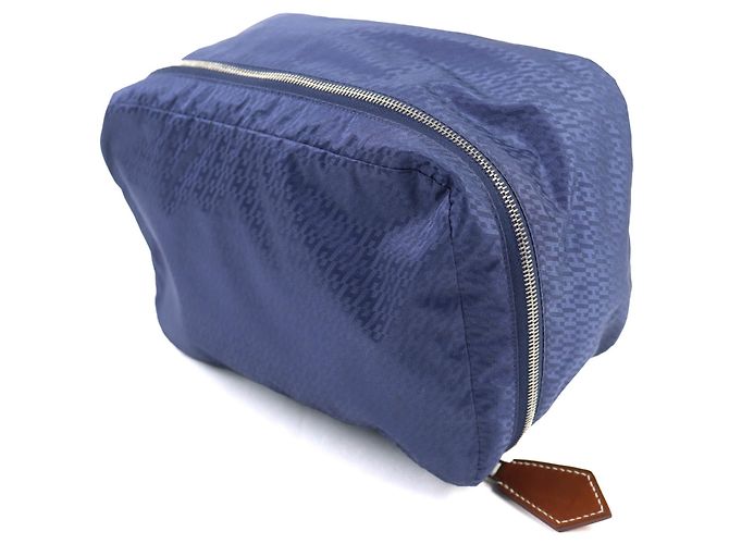 Bolso de Seda Wousse de Voyage PM de Hermès Azul - vista 5