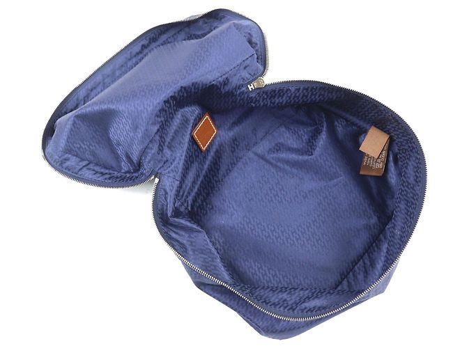 Bolso de Seda Wousse de Voyage PM de Hermès Azul - vista 6