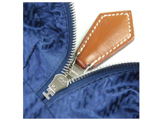 Bolso de Seda Wousse de Voyage PM de Hermès Azul - vista 7