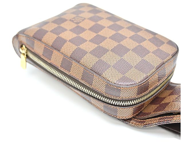 Borsa a tracolla Geronimos Louis Vuitton Marrone - vista 4