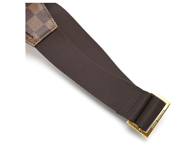 Borsa a tracolla Geronimos Louis Vuitton Marrone - vista 5