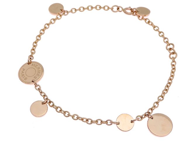 Bracciale Charm ST Confetti di Hermès in Oro Rosa 18K - vista 2