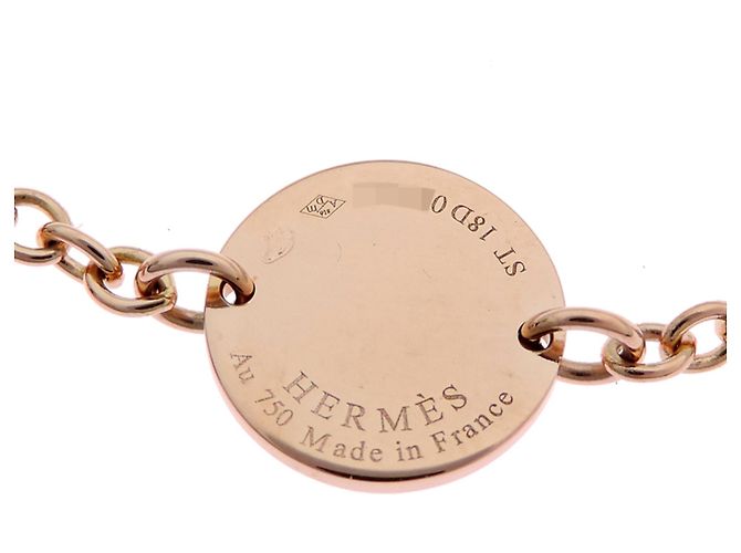 Bracciale Charm ST Confetti di Hermès in Oro Rosa 18K - vista 5