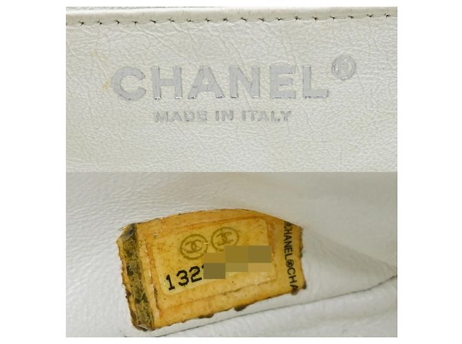 Borsa a Spalla Chanel Matelassé 30 con Catena Bianco - vista 8