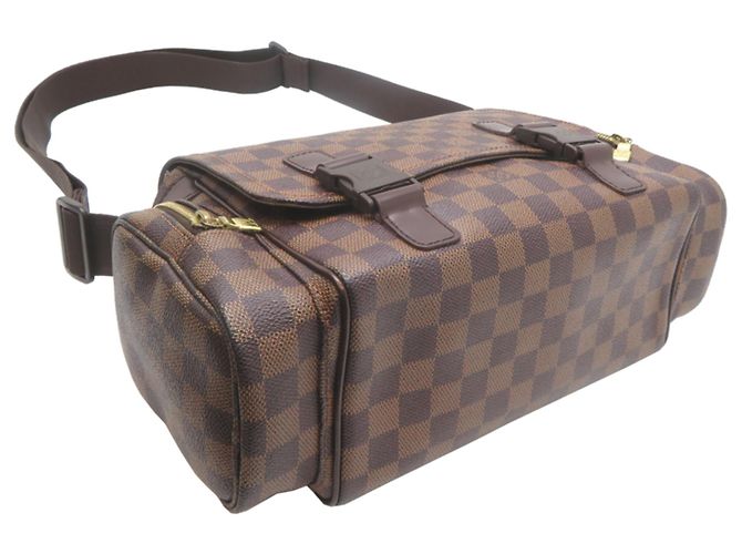 Borsa a Spalla Reporter Melville Louis Vuitton Marrone - vista 3