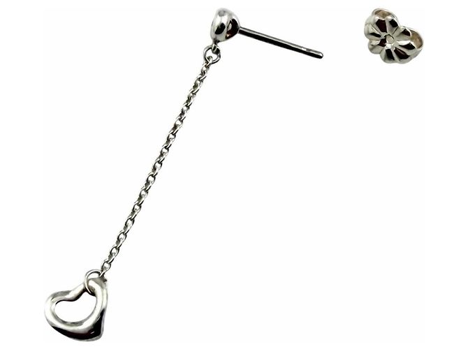 Tiffany & Co. Elsa Peretti By the Yard Silberohrringe mit Diamant - Ansicht 4