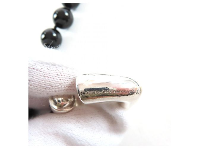 Tiffany & Co Collana Tiffany Vintage in Onice 925 - vista 10