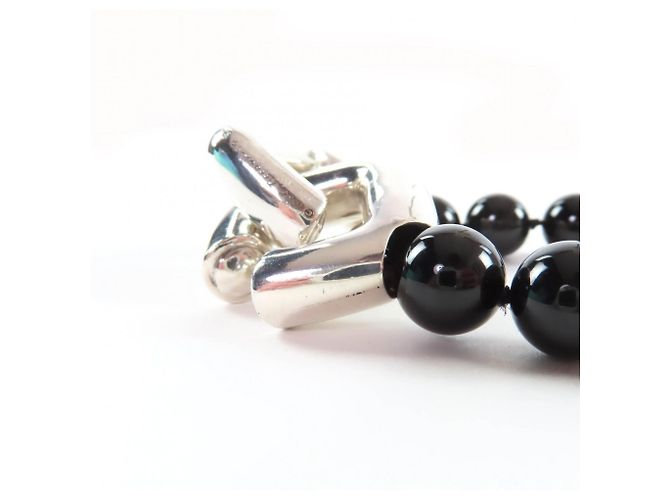 Tiffany & Co Collana Tiffany Vintage in Onice 925 - vista 5