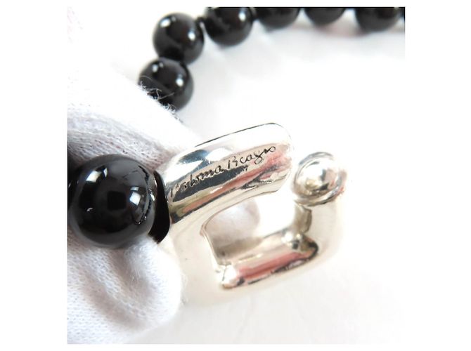 Tiffany & Co Collana Tiffany Vintage in Onice 925 - vista 9