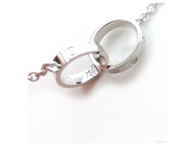 Collana Love Cartier in Oro Bianco - vista 8