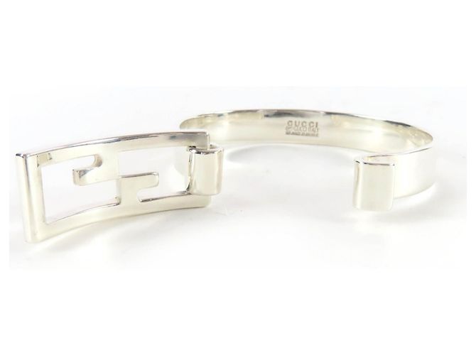 Bracciale Bangle GG AG925 di Gucci Argento - vista 5