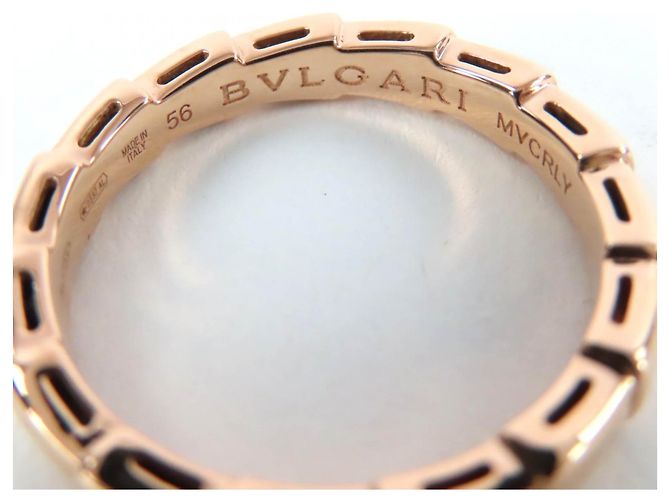Bulgari Anello Bvlgari Serpenti Viper in Oro Rosa D'oro - vista 2