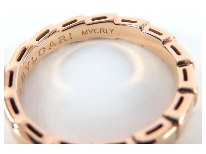 Bulgari Anello Bvlgari Serpenti Viper in Oro Rosa D'oro - vista 4